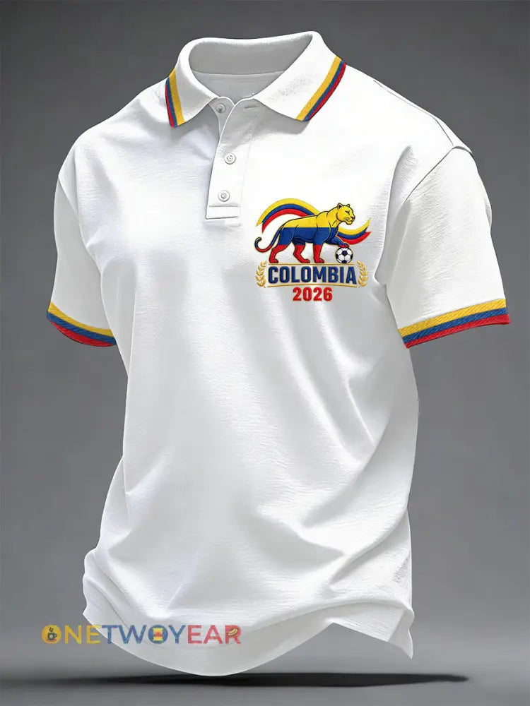 Camiseta casual estampada para hombre de Columbia - blanco / S