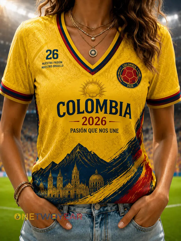Camiseta Columbia Classic Soccer para mujer - como imagen / S
