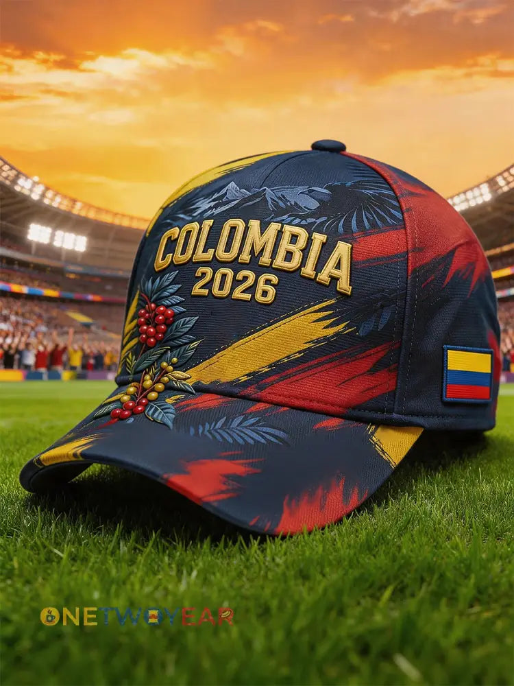 Gorra informal unisex de fútbol colombiano - como imagen / UNO