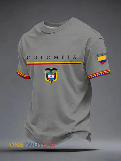 Camiseta Colombia para hombre - gris / S