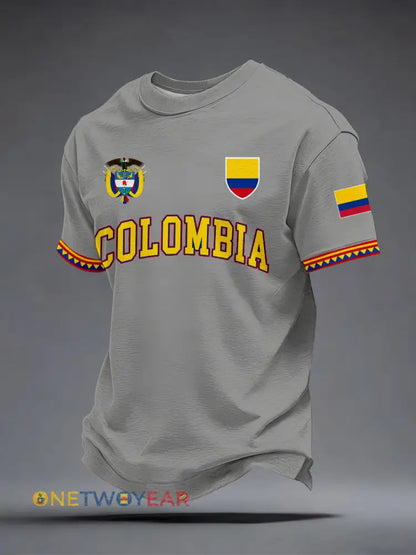 Camiseta de Colombia para hombre - Gris / S