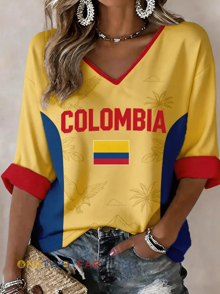 Camiseta estampada de Columbia para mujer - como imagen / S