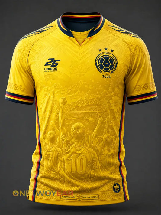 Camiseta Fútbol clásico de Colombia del vintage - como imagen / S