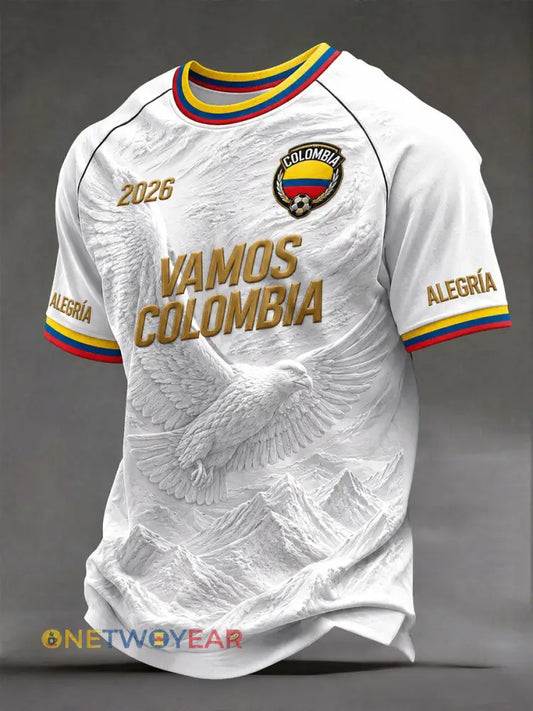 Camisetas de Hombre Colombia Soccer - como imagen / S