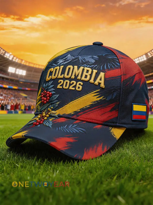 Gorra informal unisex de fútbol colombiano - como imagen / UNO
