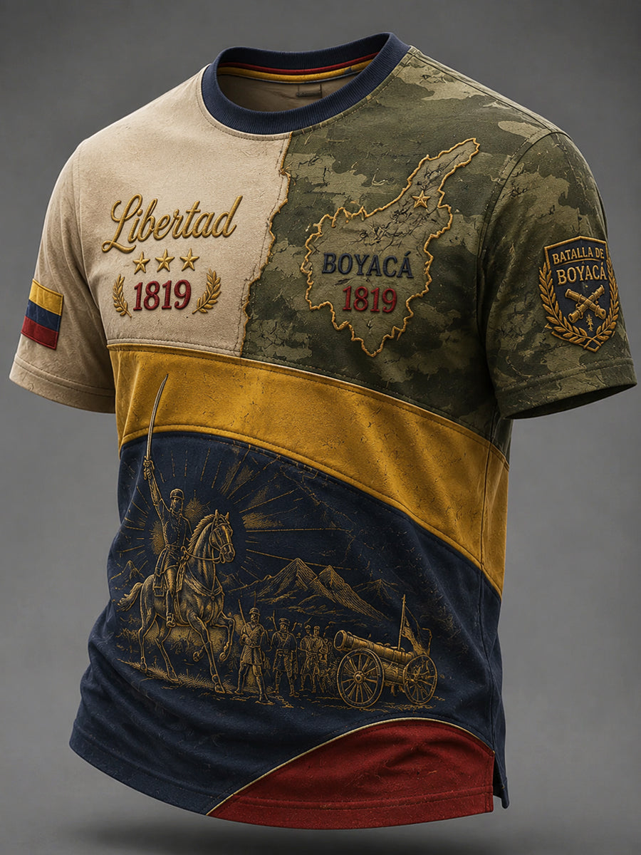 Freedom Legacy Colombia Vintage Army Style Camisa