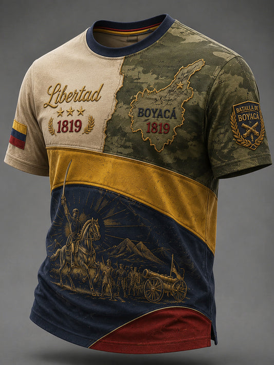 Freedom Legacy Colombia Vintage Army Style Camisa