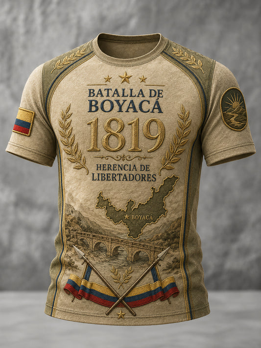 Camiseta Retro 1819 Herencia de Libertadores