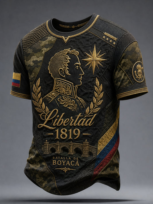 Camiseta Colombia Freedom Spirit Vintage