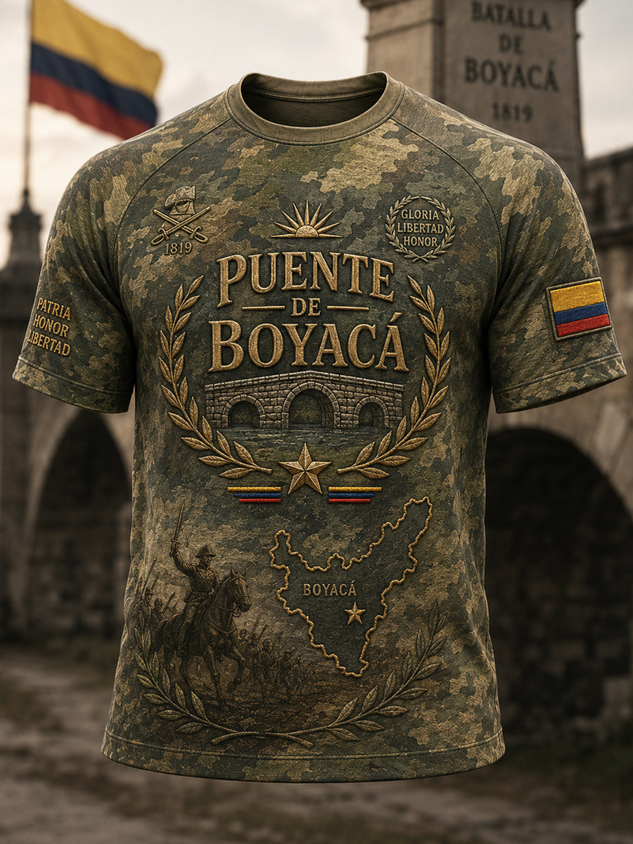 Camiseta Vintage Colombia 1819 Historical Heritage