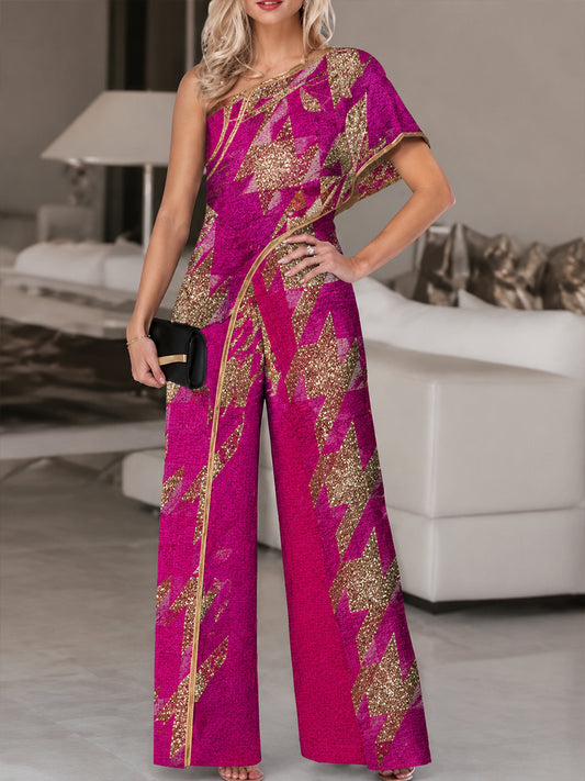 Women's Vintage Melbourne Cup Australian Horse Racing Jumpsuit