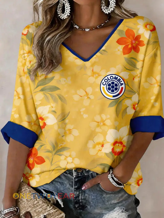 Top con estampado Columbia para mujer - como imagen / S
